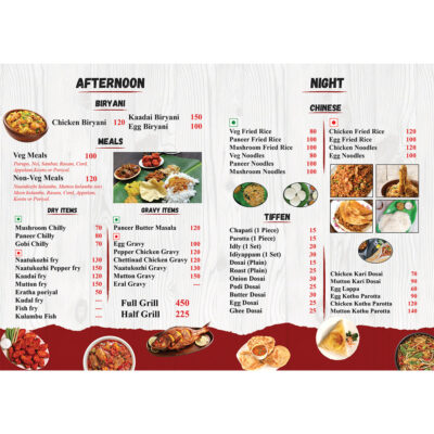 Menu card design - Image 2