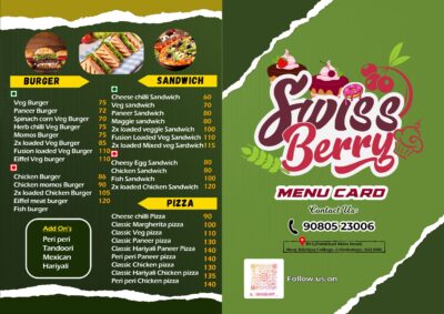 Menu card design - Image 3