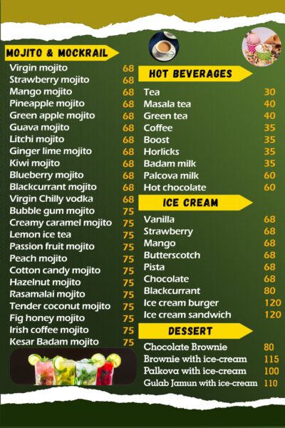 Menu card design - Image 4
