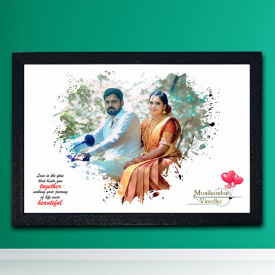 Frame Single Heart Collage