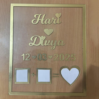 Acrylic Thumb Frame